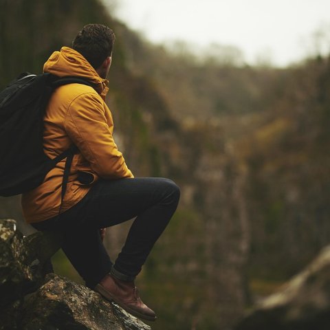 Mustard insulated jacket