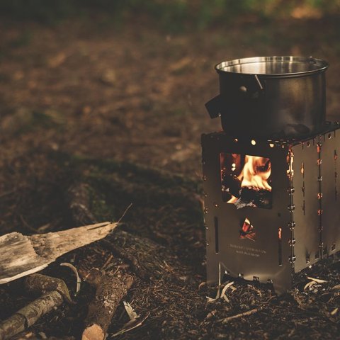 Wood gas stove